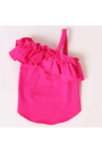 MAXSTYLESPET Tek Omuz Pet Bluz - Pembe Köpek Ve Kedi Kıyafeti - Resim 3