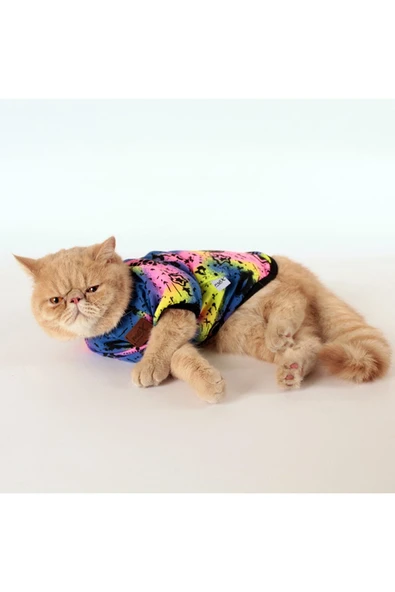 MAXSTYLESPET Kedi Köpek Kıyafeti - Love Tshirt Tişört - Küçük, Orta, Büyük Irk - Resim 2