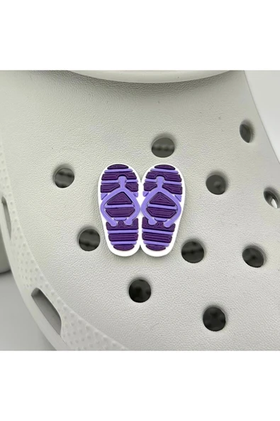 Crocs Terlik Süsü ve Aksesuarı , Çanta Süsü – Jibbitz Parmak Arası Terlik Görsel Logo Aksesuar ürün görseli 1