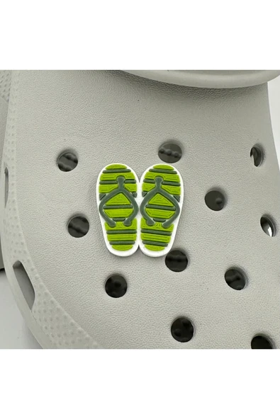 Crocs Terlik Süsü ve Aksesuarı , Çanta Süsü – Jibbitz Parmak Arası Terlik Görsel Logo Aksesuar ürün görseli 1