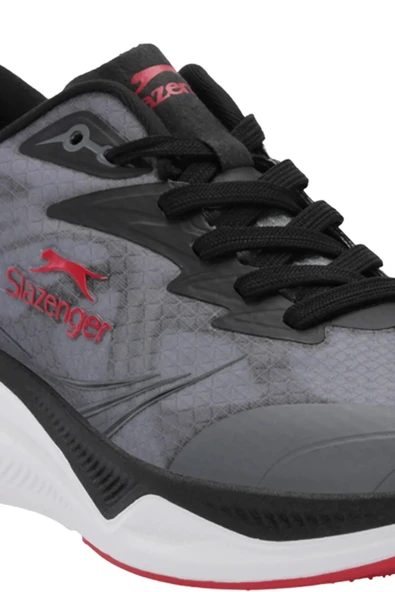 SLAZENGER Wılson Premium Seri Comfort Taban Erkek Sneaker Ayakkabı Koyu Gri / Siyah - Resim 3