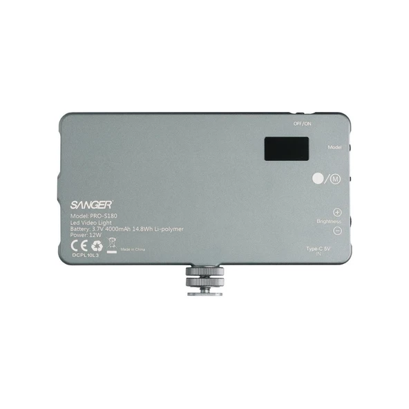 Sanger PRO-S180 V2 Bi-Color LED Video Işığı - 3