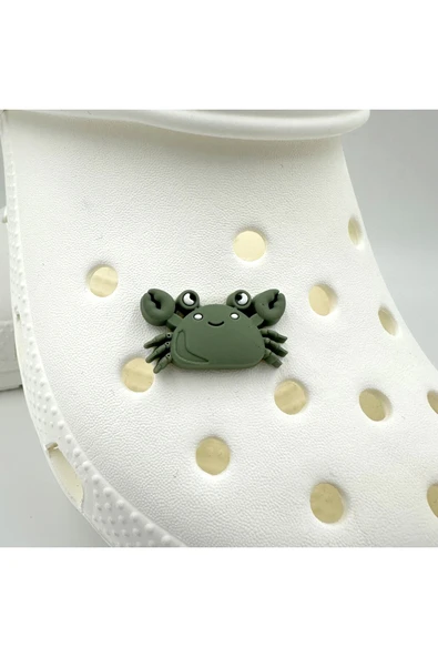 Crocs Terlik Süsü ve Aksesuarı , Çanta Süsü – Jibbitz 3d Yengeç Görsel Figür Aksesuar ürün görseli 1