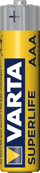 Varta Çinko Shrink İnce Kalem Pil 2'Li 1.5V | AAA - Resim 2