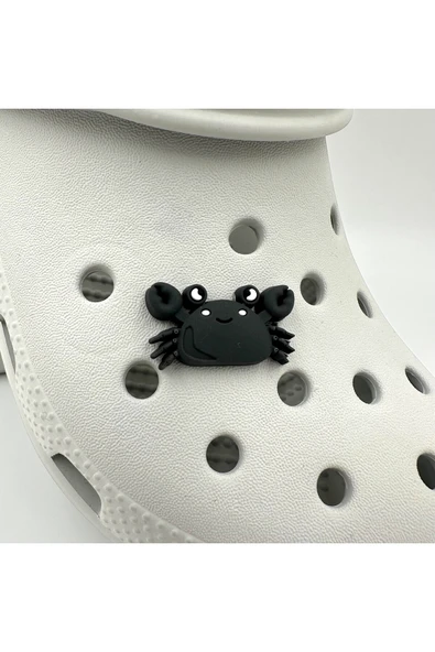Crocs Terlik Süsü ve Aksesuarı , Çanta Süsü – Jibbitz 3d Yengeç Görsel Figür Aksesuar - 1