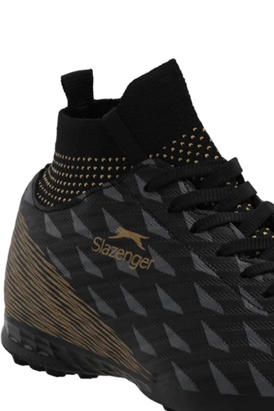 SLAZENGER CAMILO Unisex Futbol Ayakkabı Siyah - Resim 4