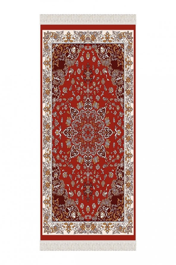 elleser Dekoratif Yıkanabilir Kaymaz Tabanlı Seccade (80x120) - 2