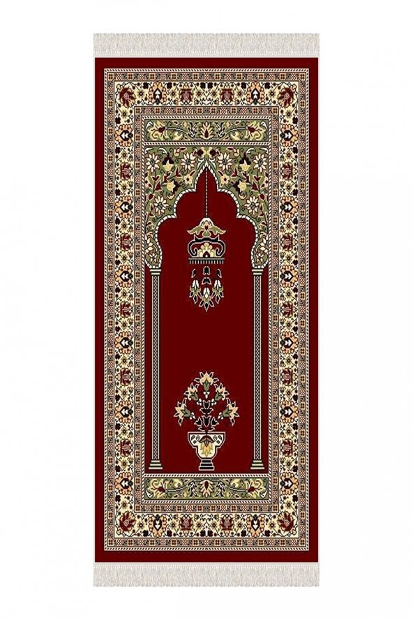 elleser Dekoratif Yıkanabilir Kaymaz Tabanlı Seccade (80x120) - 2