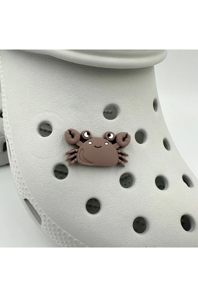 Crocs Terlik Süsü ve Aksesuarı , Çanta Süsü – Jibbitz 3d Yengeç Görsel Figür Aksesuar ürün görseli 1