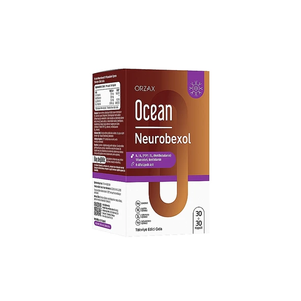 Ocean Neurobexol 30+30 Kapsül Takviye Edici Gıda ürün görseli