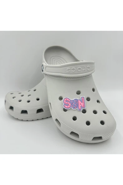 Crocs Terlik Süsü ve Aksesuarı , Çanta Süsü – Jibbitz 3D Sun Yazılı Görsel Logo Aksesuar - Resim 3