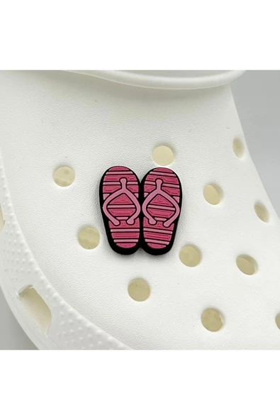 Crocs Terlik Süsü ve Aksesuarı , Çanta Süsü – Jibbitz Parmak Arası Terlik Görsel Logo Aksesuar ürün görseli 1