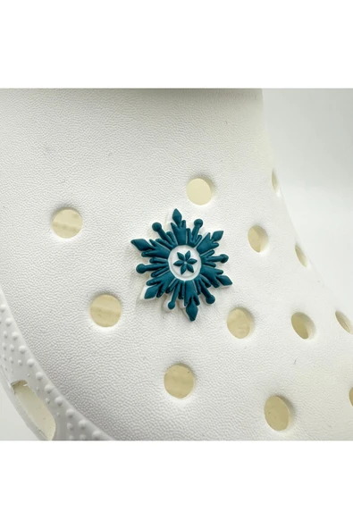 Crocs Terlik Süsü ve Aksesuarı , Çanta Süsü – Jibbitz Frozen Kar Tanesi Görsel Figür Aksesuar ürün görseli 1