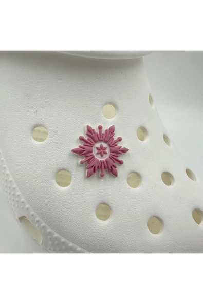 Crocs Terlik Süsü ve Aksesuarı , Çanta Süsü – Jibbitz Frozen Kar Tanesi Görsel Figür Aksesuar ürün görseli 1