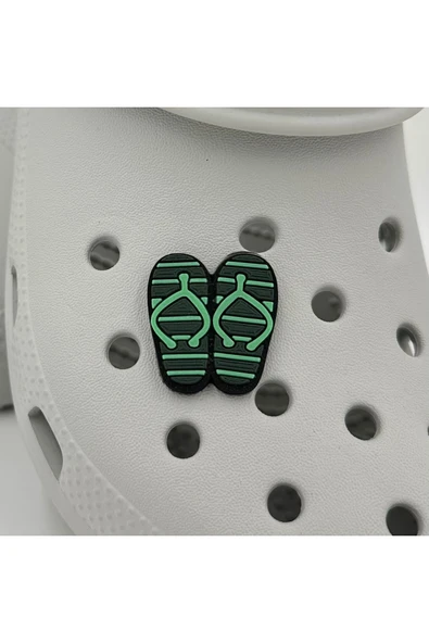 Crocs Terlik Süsü ve Aksesuarı , Çanta Süsü – Jibbitz Parmak Arası Terlik Görsel Logo Aksesuar ürün görseli 1