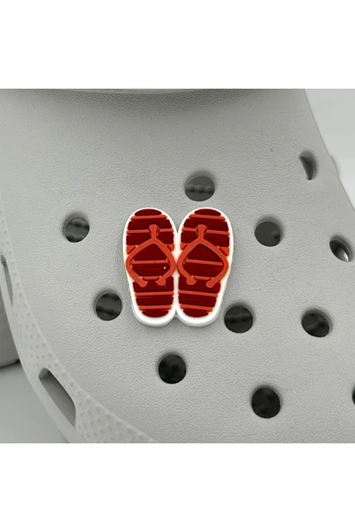 Crocs Terlik Süsü ve Aksesuarı , Çanta Süsü – Jibbitz Parmak Arası Terlik Görsel Logo Aksesuar ürün görseli 1