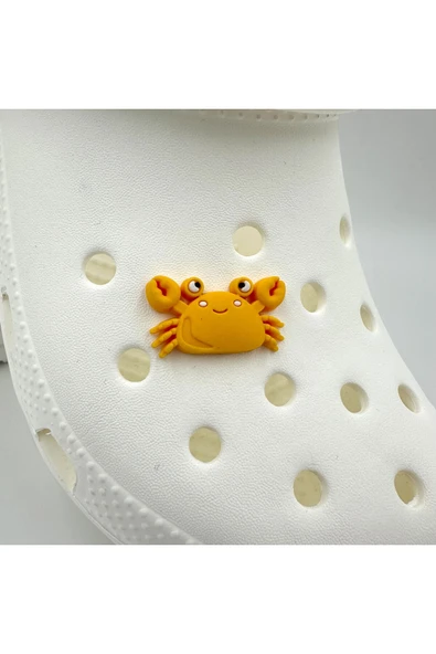Crocs Terlik Süsü ve Aksesuarı , Çanta Süsü – Jibbitz 3d Yengeç Görsel Figür Aksesuar ürün görseli 1