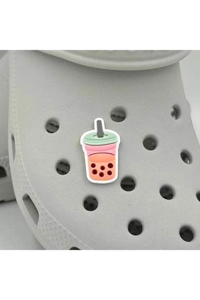 Crocs Terlik Süsü ve Aksesuarı , Çanta Süsü – Jibbitz Asitli İçeçek Bardağı Görsel Logo Aksesuar ürün görseli 1