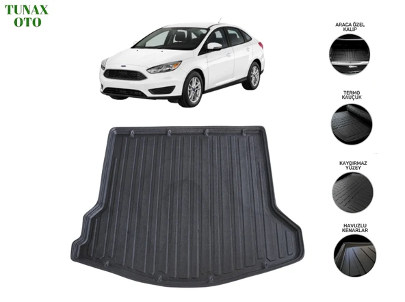 FOCUS SEDAN INCE DÜŞÜK Z STEPNE BAGAJ HAVUZU 2015 2016 2017 ürün görseli 1