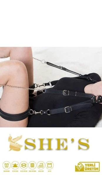 SHE'S 2088 HARNESS AKSESUAR SİYAH STANDART - 2