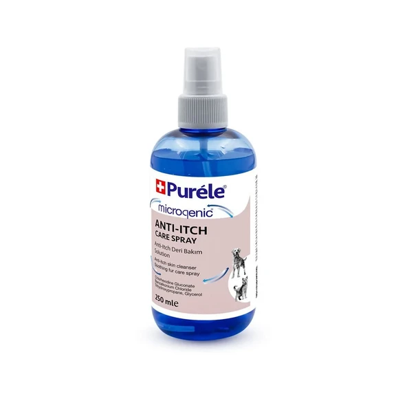 Purele Anti Itching Kedi Ve Köpekler İçin Kaşıntı Giderici Koruyucu Sprey 250ml ürün görseli 1
