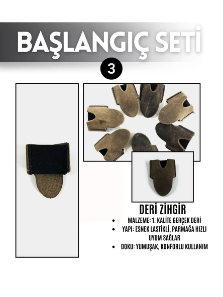 Geleneksel Okçuluk Lamine 'Vav' Set- Vav Yay + 7 Ok + Zihgir + Tirkeş + Kolçak + Eldiven + Çanta - 4