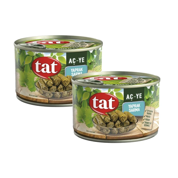 Tat Yaprak Sarma 400 gr x 2 Adet - 1