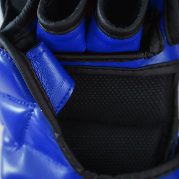 DragonDo 30255-P Tornado MMA Eldiveni Mavi Kaplumbağa MMA Eldiveni - Resim 4