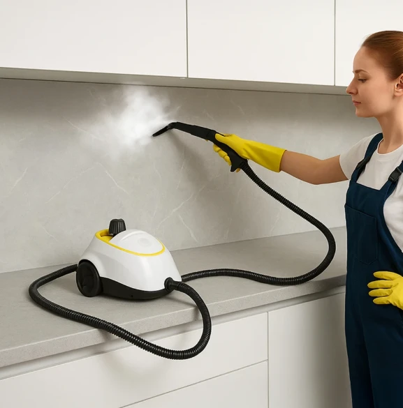 Pure Es 2000WATT Buharlı Temizleyici 21 Parça Beyaz - 2