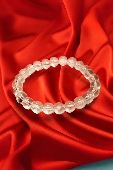 LitaeTrend Kuvars Doğal Taş Bileklik Kutulu - 4