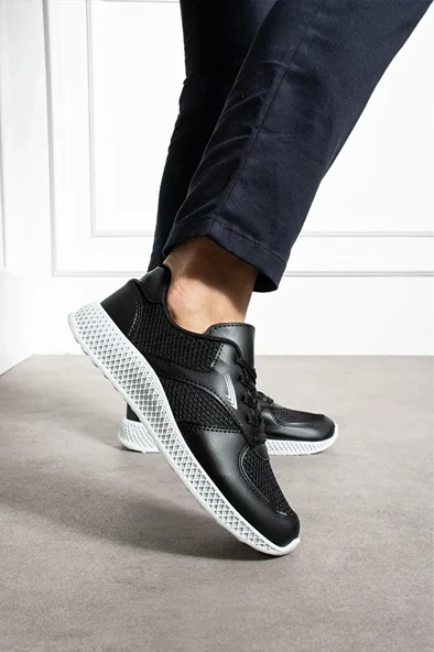 Erkek Sneaker Fileli Günlük Rahat Ayakkabı - 4