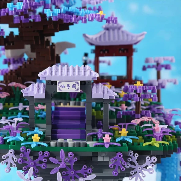 Yushinv Kutulu Kiraz Çiçeği Ağacı Yapı Seti, Orijinal Sahne Müziği - 4574 Parça - 6