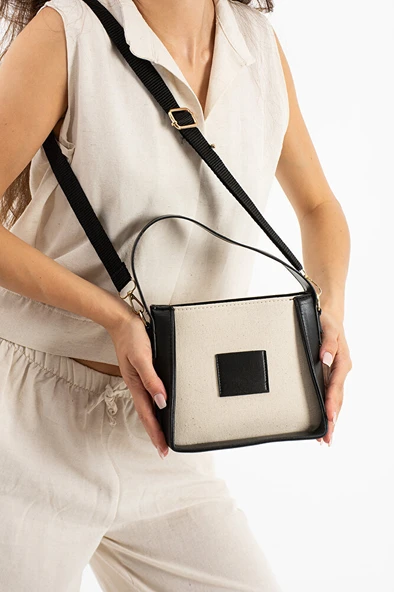 Kanvas Kadın Omuz Çantası - Resim 12