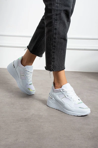 Kadın Yüksek Günlük Ayakkabı - Resim 2