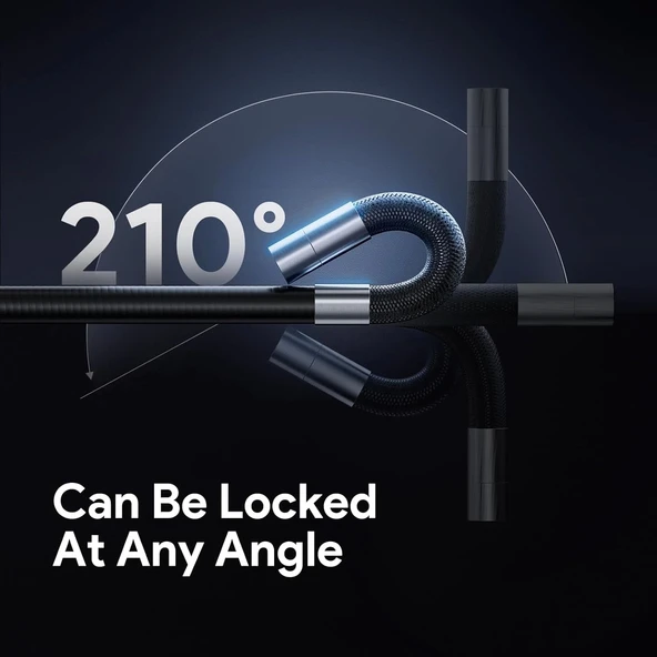 DEPSTECH 210° Eklemli Problu Endüstriyel Endoskop 6.2mm - 1.5m Kablo - 2