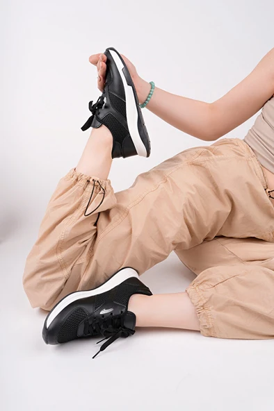 Kadın Fileli Sneaker Günlük Ayakkabı - 6