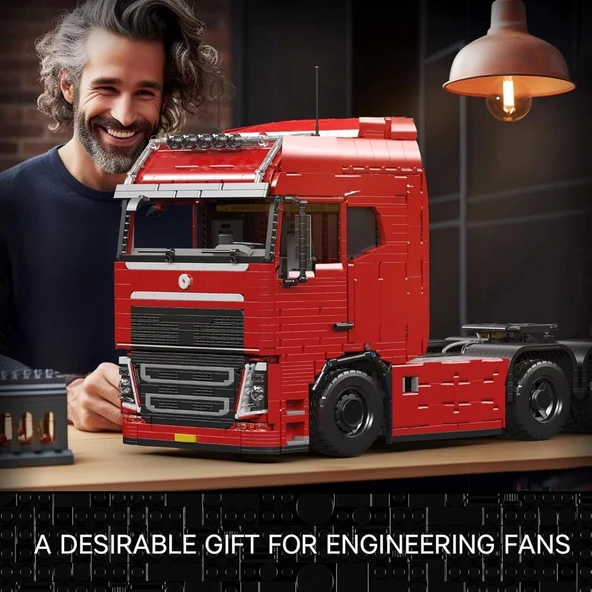 Mould King 19015 Traktör Kamyon Blok Kitleri Modeli - 4608 Parça - 3