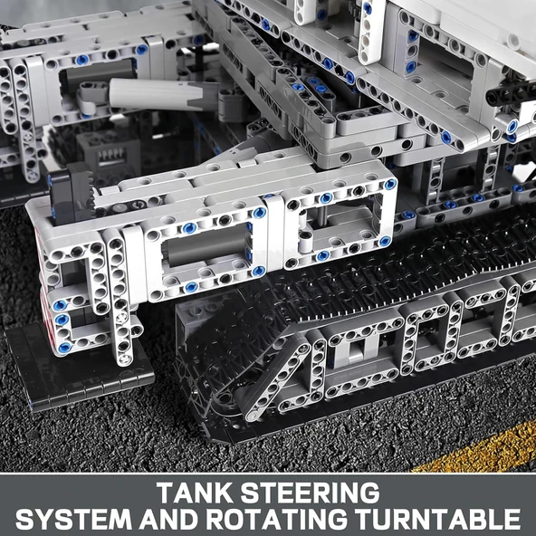 Mould King MOC Mobil Vinç Kamyon Yapı Blokları Kitleri - 4000 Parça - 6