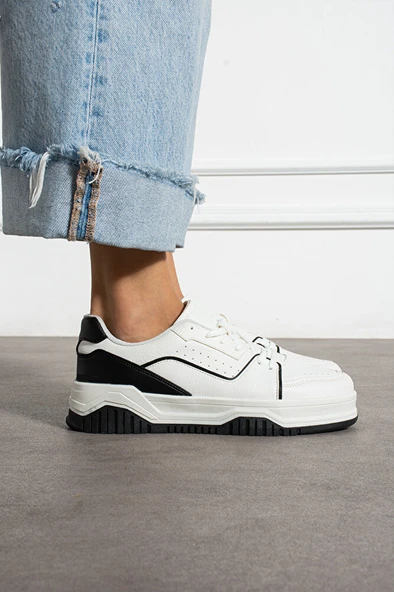 Kadın Günlük Sneaker Şık Spor Ayakkabı - 5