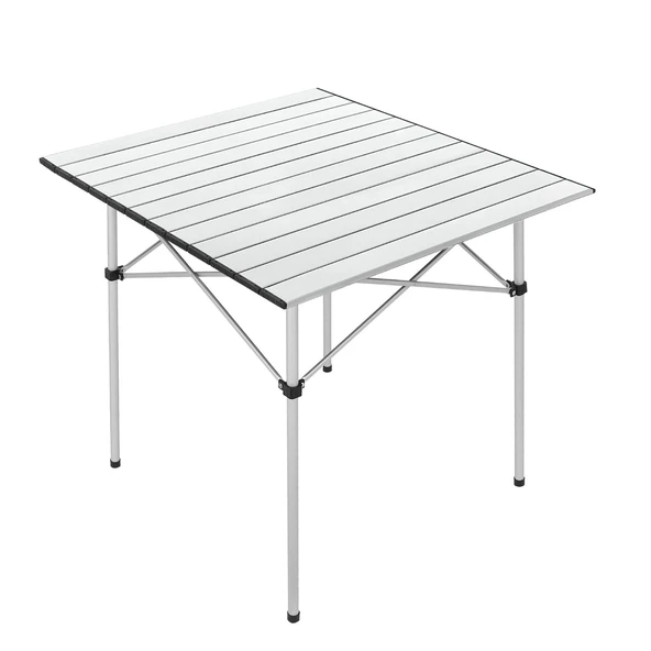 Alüminyum Katlanabilir Kamp ve Piknik Masası - Omuz Askılı Taşıma Çantasıyla XL - Gümüş - Resim 5