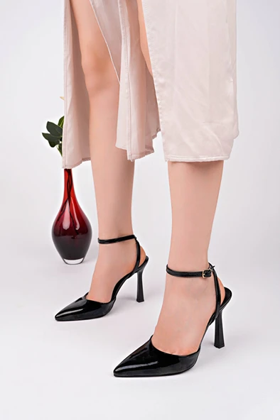 Rugan Kadın Günlük Şık Topuklu Ayakkabı - Resim 7