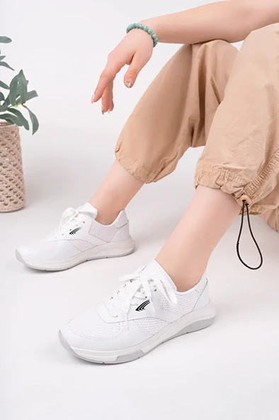 Kadın Fileli Sneaker Günlük Ayakkabı - 1