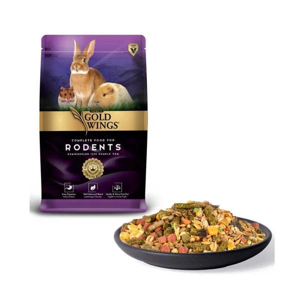 Gold Wings Premium Kemirgen Yemi 1 kg - Resim 2