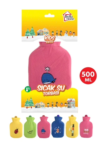 Bella House Cute Kids Sıcak Su Torbası Karışık Desenli - 1