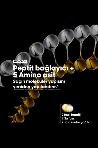 Loreal Professionnel Absolut Repair Molecular Çift Fazlı Saç Bakım Yağı 90 ml - Resim 4