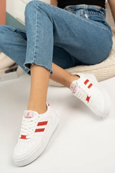 Kadın Fileli Sneaker Günlük Ayakkabı - 7