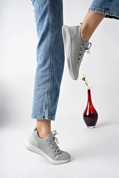 Kadın Fileli Günlük Ayakkabı - Resim 4