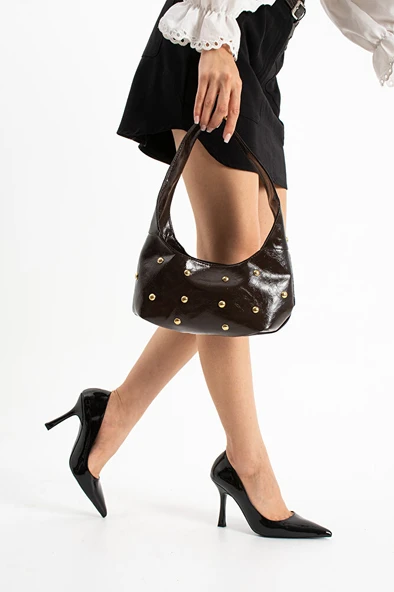 Şık Detaylı Kadın Omuz Çantası - Resim 5