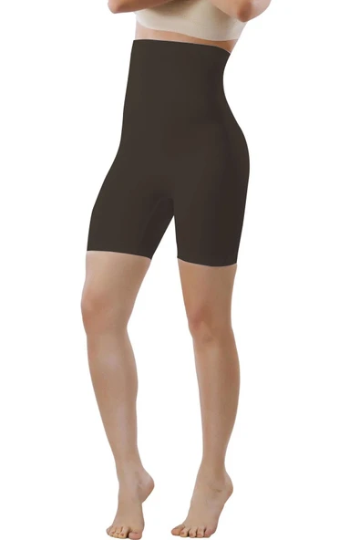 LitaeTrend Mideli Uzun Paçalı Bayan Korse 11005 - Siyah ürün görseli 1