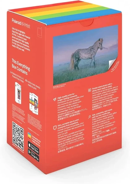 Polaroid Hi-Print - Bluetooth Fotoğraf Yazıcısı ve Kağıt İkili Paketi - 6